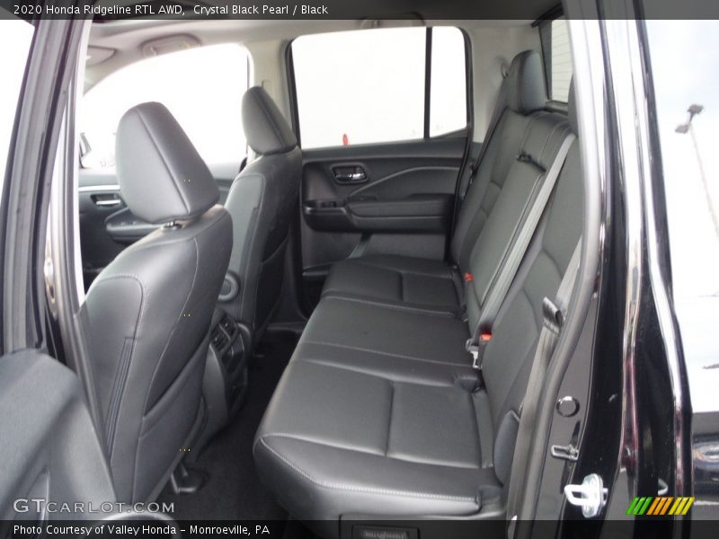 Crystal Black Pearl / Black 2020 Honda Ridgeline RTL AWD