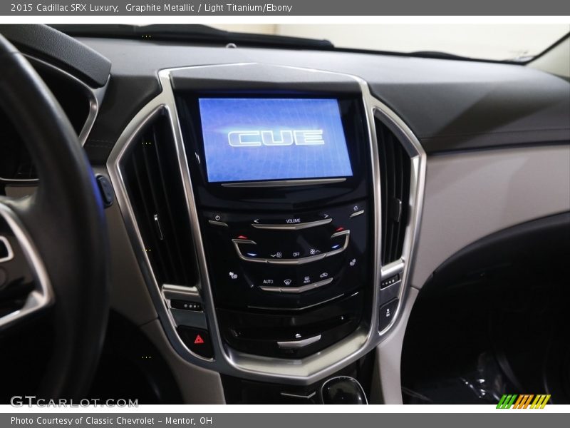 Graphite Metallic / Light Titanium/Ebony 2015 Cadillac SRX Luxury