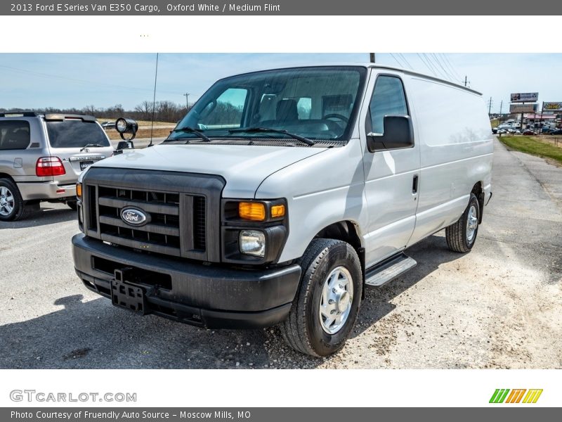 Oxford White / Medium Flint 2013 Ford E Series Van E350 Cargo