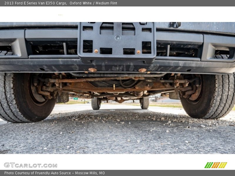 Oxford White / Medium Flint 2013 Ford E Series Van E350 Cargo