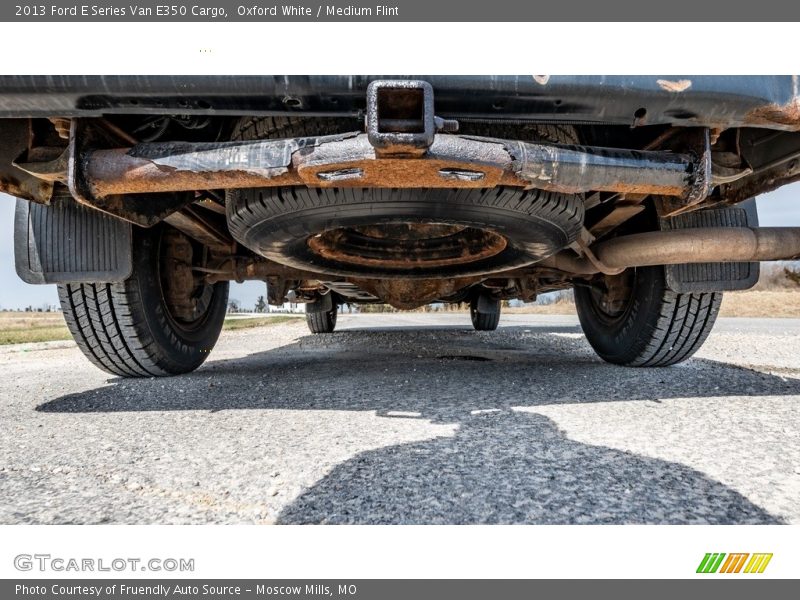 Oxford White / Medium Flint 2013 Ford E Series Van E350 Cargo