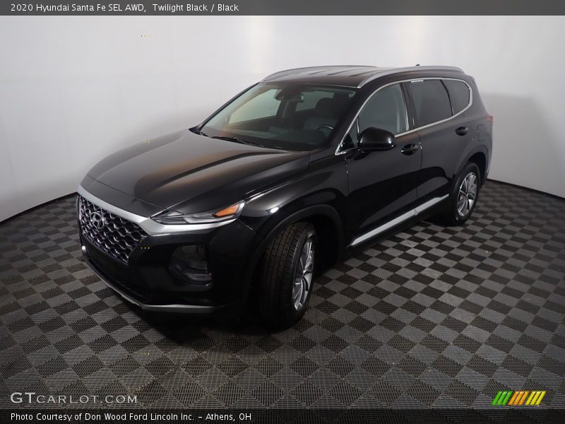 Twilight Black / Black 2020 Hyundai Santa Fe SEL AWD