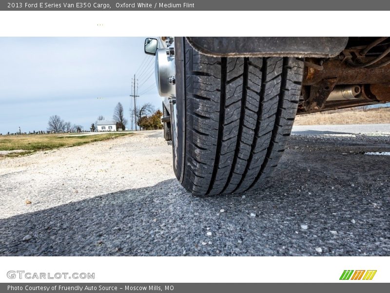 Oxford White / Medium Flint 2013 Ford E Series Van E350 Cargo