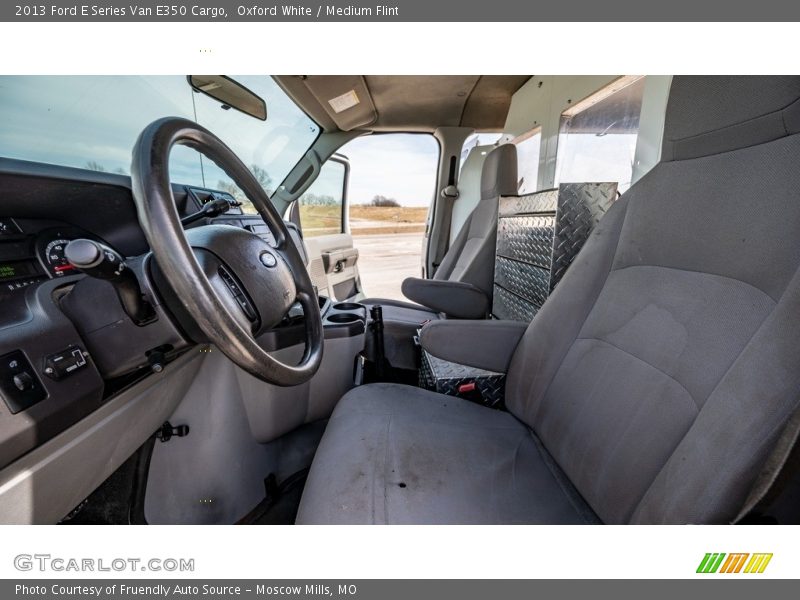 Oxford White / Medium Flint 2013 Ford E Series Van E350 Cargo
