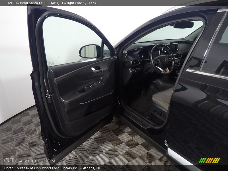 Twilight Black / Black 2020 Hyundai Santa Fe SEL AWD