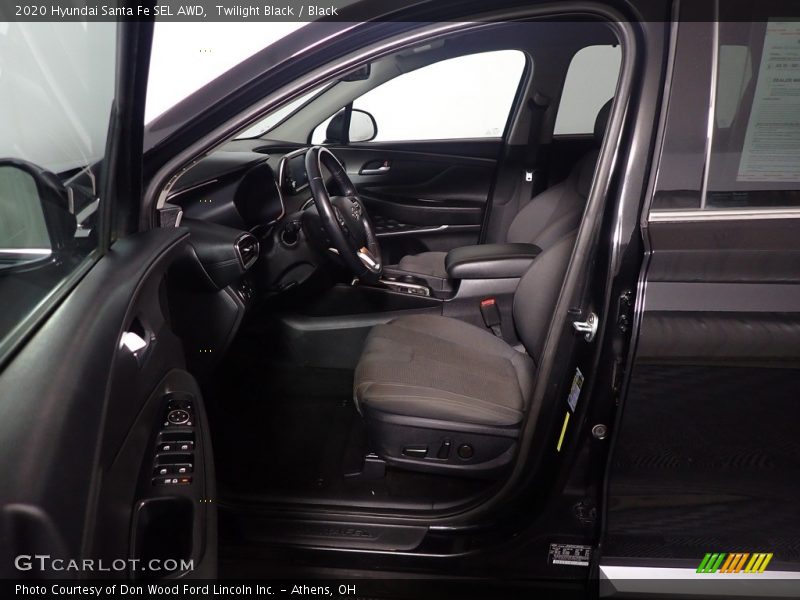 Twilight Black / Black 2020 Hyundai Santa Fe SEL AWD