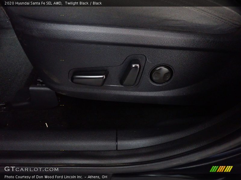 Twilight Black / Black 2020 Hyundai Santa Fe SEL AWD