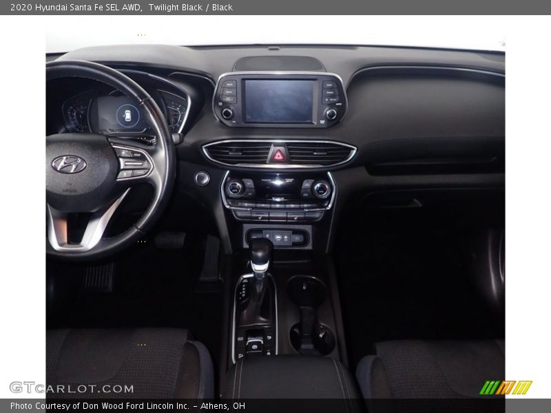 Twilight Black / Black 2020 Hyundai Santa Fe SEL AWD