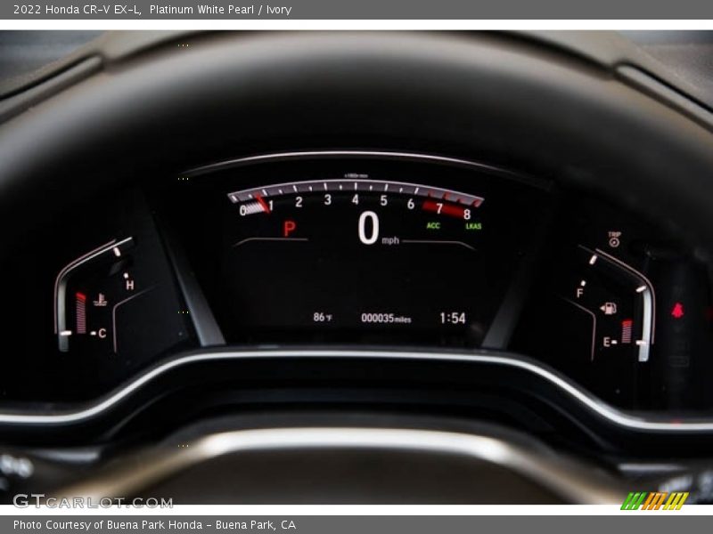Platinum White Pearl / Ivory 2022 Honda CR-V EX-L