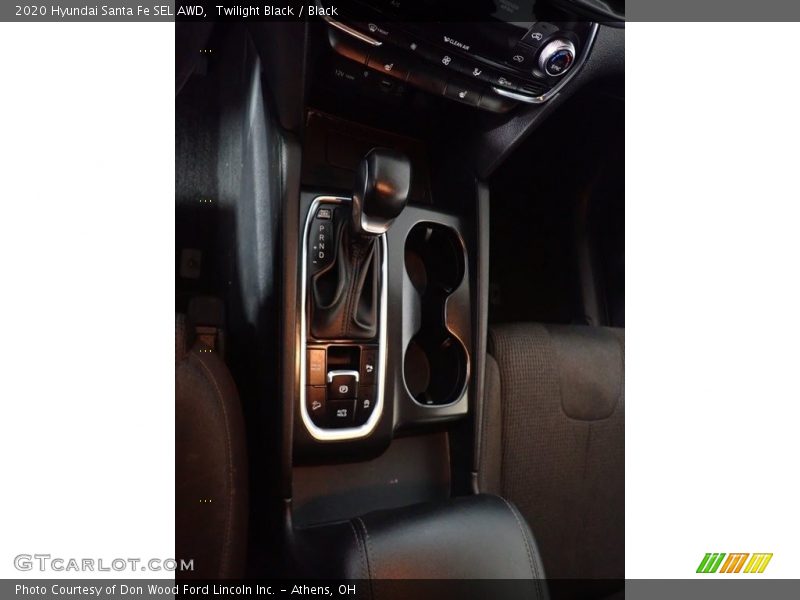 Twilight Black / Black 2020 Hyundai Santa Fe SEL AWD