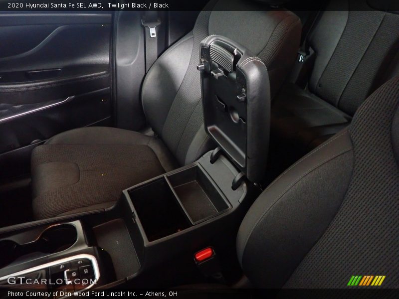 Twilight Black / Black 2020 Hyundai Santa Fe SEL AWD