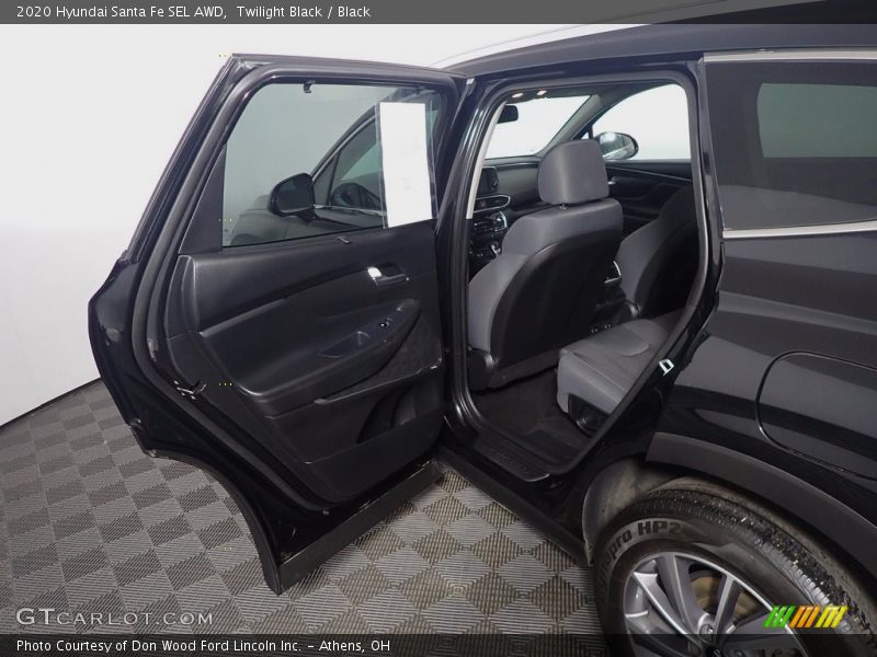 Twilight Black / Black 2020 Hyundai Santa Fe SEL AWD
