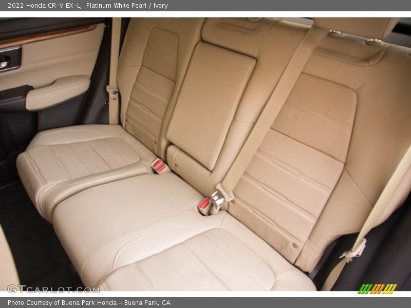 Platinum White Pearl / Ivory 2022 Honda CR-V EX-L