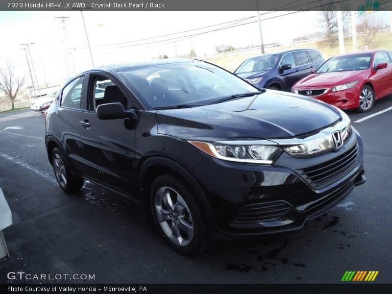 Crystal Black Pearl / Black 2020 Honda HR-V LX AWD