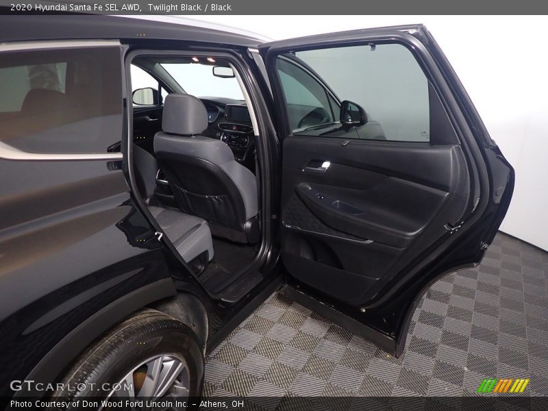 Twilight Black / Black 2020 Hyundai Santa Fe SEL AWD