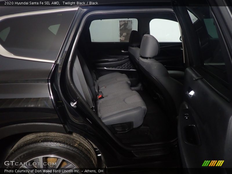 Twilight Black / Black 2020 Hyundai Santa Fe SEL AWD