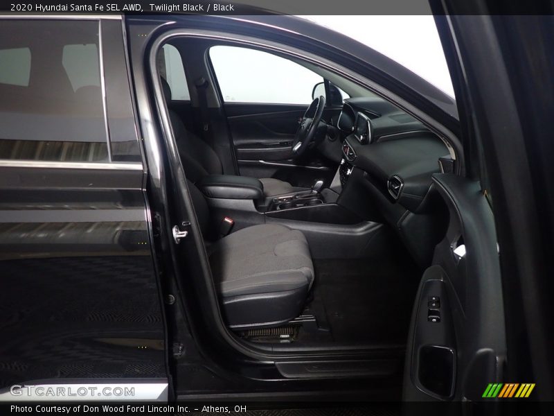 Twilight Black / Black 2020 Hyundai Santa Fe SEL AWD