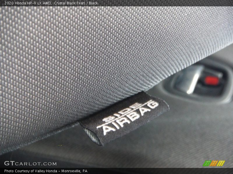 Crystal Black Pearl / Black 2020 Honda HR-V LX AWD