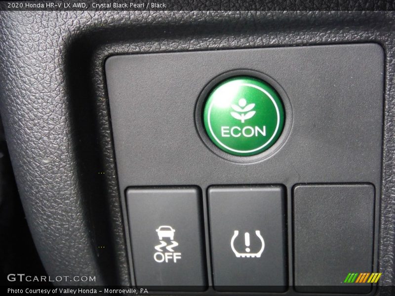 Crystal Black Pearl / Black 2020 Honda HR-V LX AWD