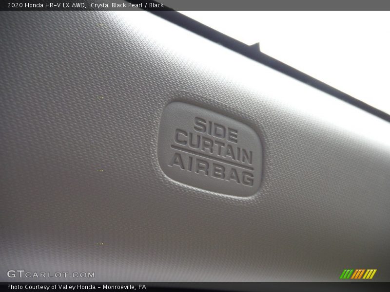 Crystal Black Pearl / Black 2020 Honda HR-V LX AWD