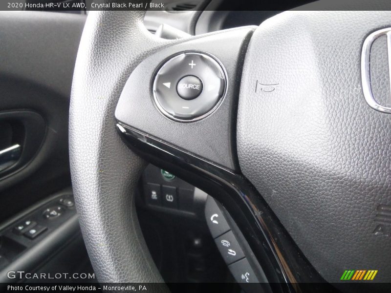 Crystal Black Pearl / Black 2020 Honda HR-V LX AWD