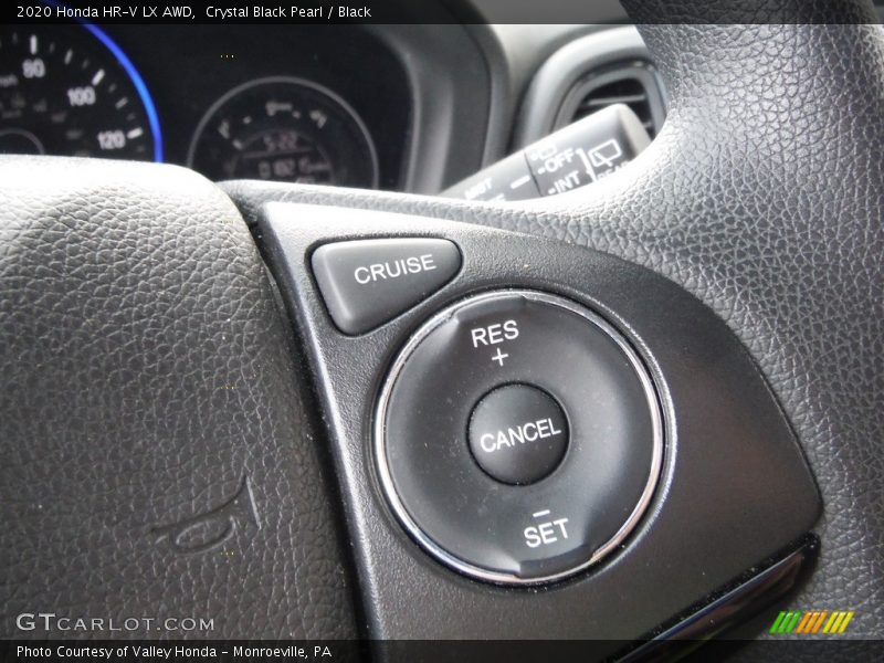 Crystal Black Pearl / Black 2020 Honda HR-V LX AWD