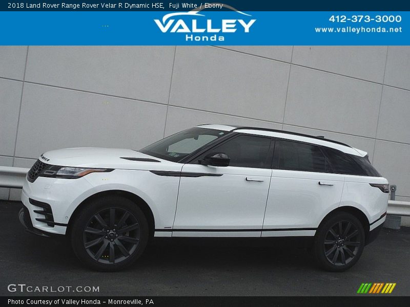 Fuji White / Ebony 2018 Land Rover Range Rover Velar R Dynamic HSE