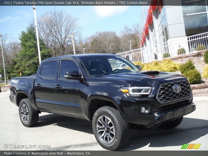 Front 3/4 View of 2021 Tacoma TRD Sport Double Cab 4x4