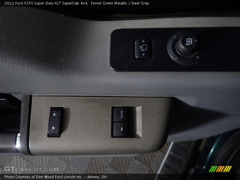Forest Green Metallic / Steel Gray 2011 Ford F250 Super Duty XLT SuperCab 4x4