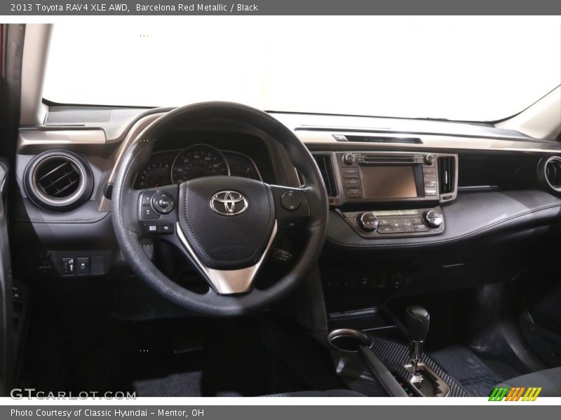 Barcelona Red Metallic / Black 2013 Toyota RAV4 XLE AWD