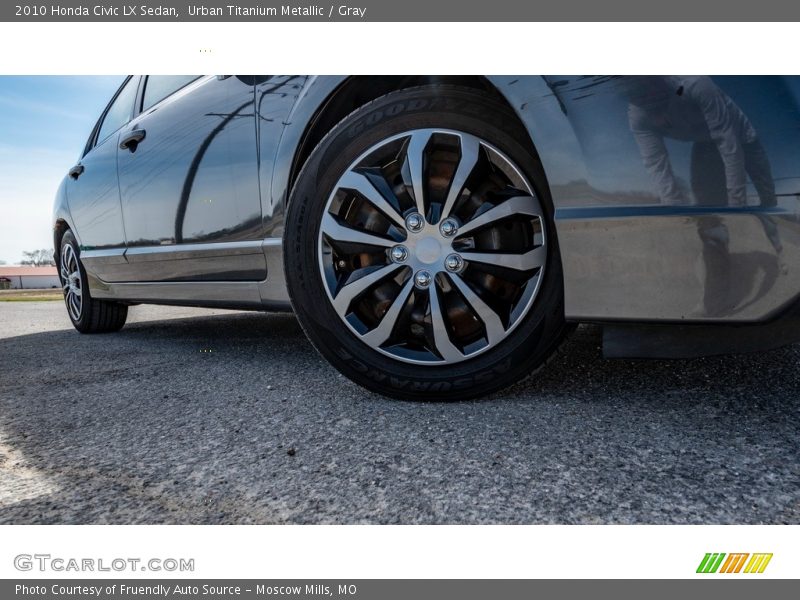 Urban Titanium Metallic / Gray 2010 Honda Civic LX Sedan
