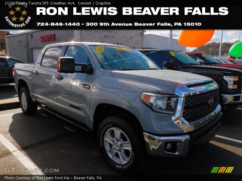 Cement / Graphite 2020 Toyota Tundra SR5 CrewMax 4x4