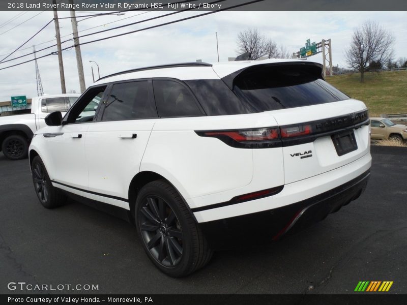 Fuji White / Ebony 2018 Land Rover Range Rover Velar R Dynamic HSE