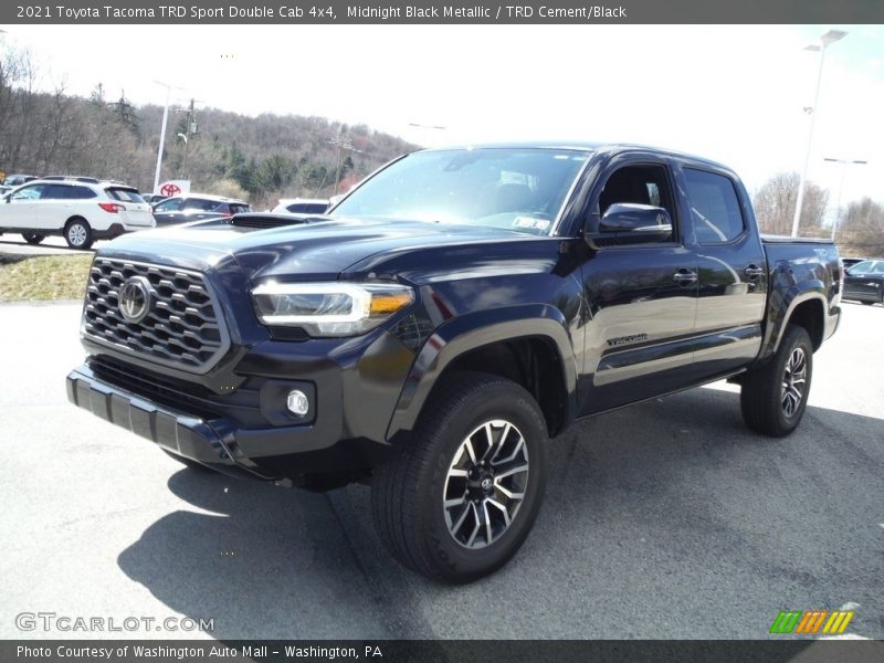  2021 Tacoma TRD Sport Double Cab 4x4 Midnight Black Metallic