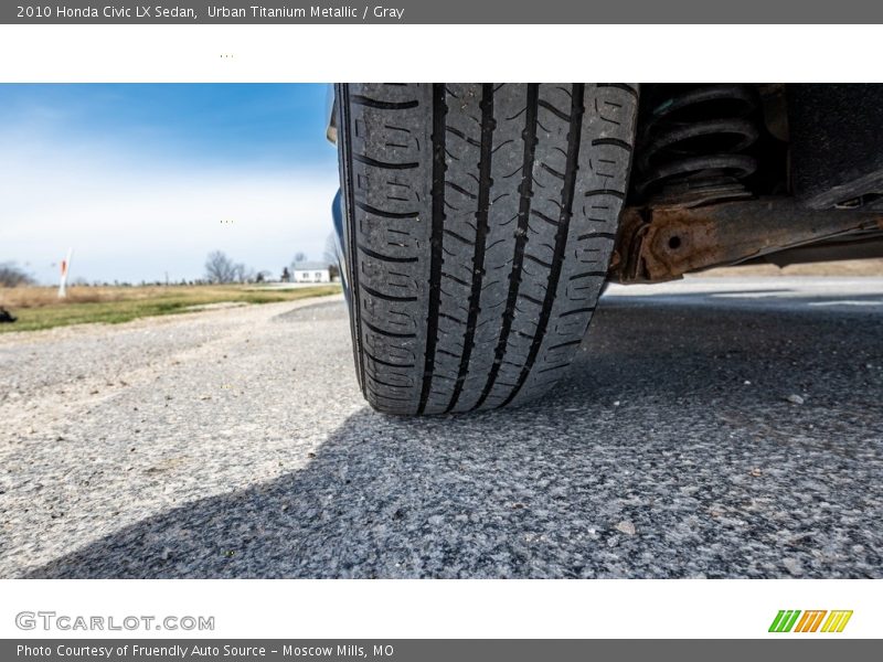Urban Titanium Metallic / Gray 2010 Honda Civic LX Sedan