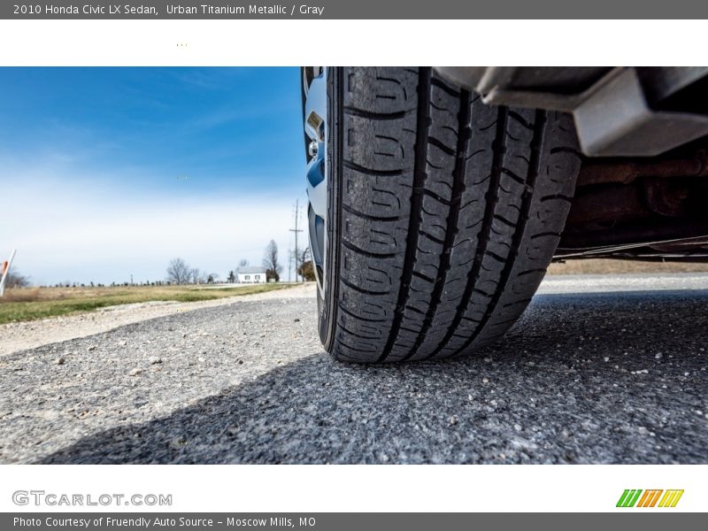 Urban Titanium Metallic / Gray 2010 Honda Civic LX Sedan