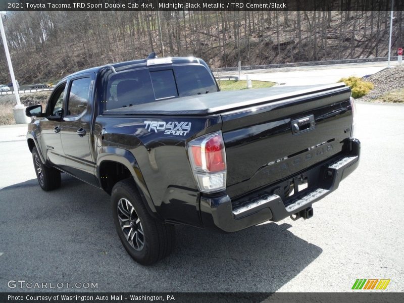 Midnight Black Metallic / TRD Cement/Black 2021 Toyota Tacoma TRD Sport Double Cab 4x4