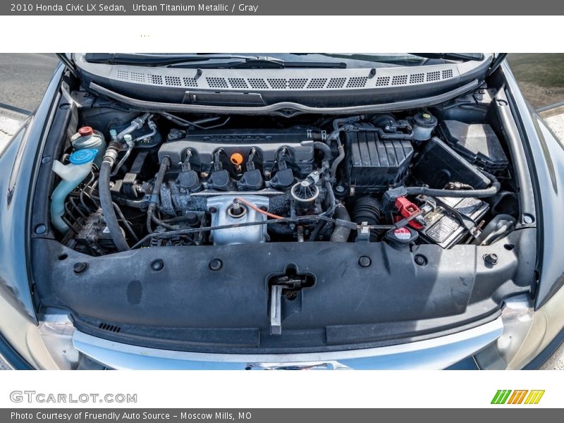 Urban Titanium Metallic / Gray 2010 Honda Civic LX Sedan