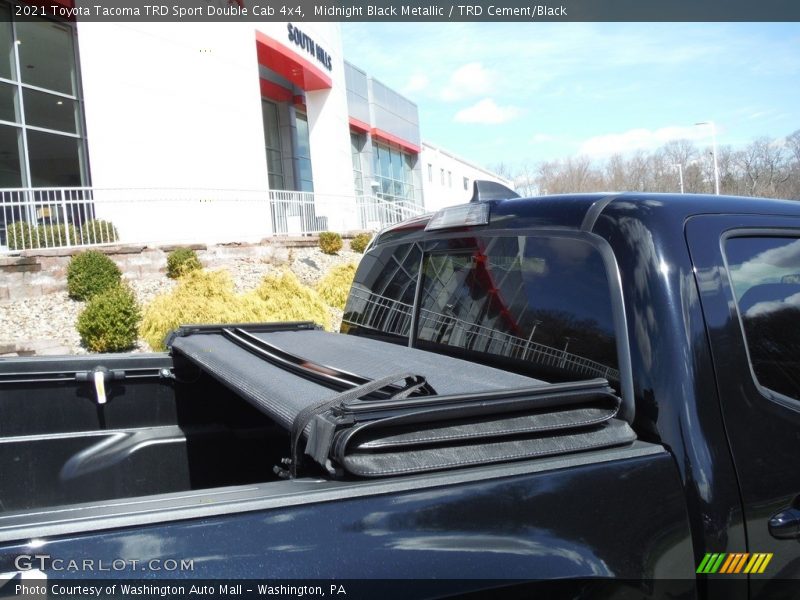 Midnight Black Metallic / TRD Cement/Black 2021 Toyota Tacoma TRD Sport Double Cab 4x4