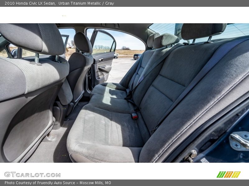 Urban Titanium Metallic / Gray 2010 Honda Civic LX Sedan