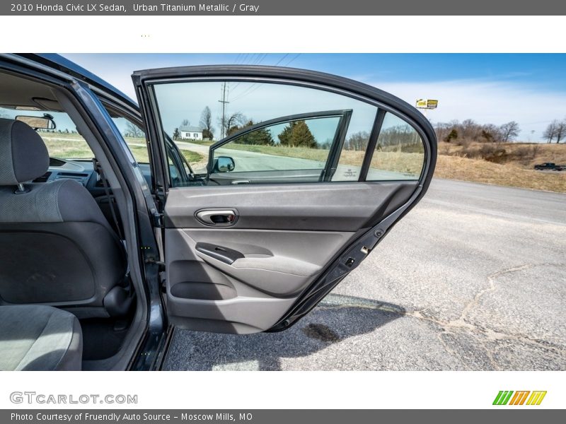 Urban Titanium Metallic / Gray 2010 Honda Civic LX Sedan