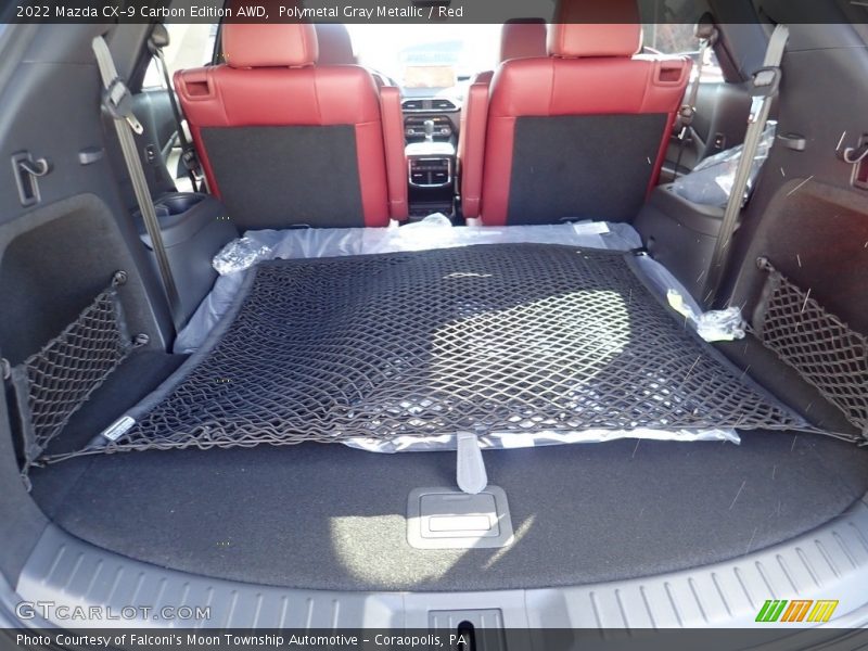 Polymetal Gray Metallic / Red 2022 Mazda CX-9 Carbon Edition AWD