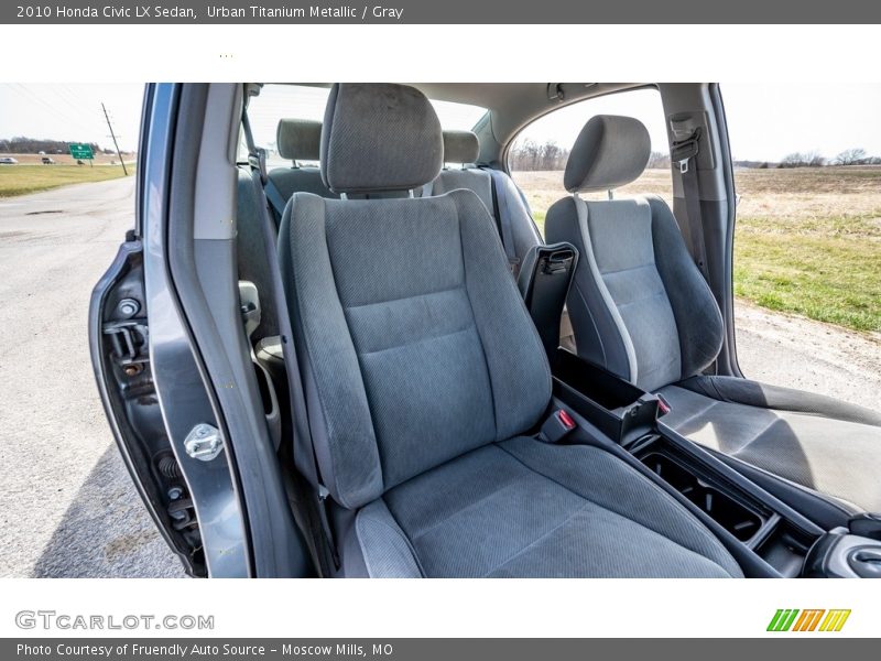 Urban Titanium Metallic / Gray 2010 Honda Civic LX Sedan