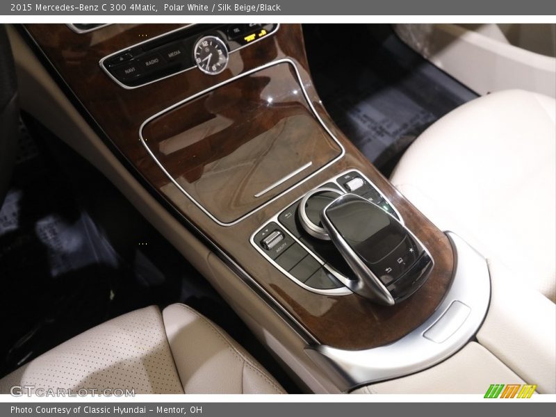 Polar White / Silk Beige/Black 2015 Mercedes-Benz C 300 4Matic