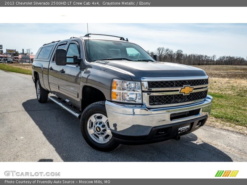 Graystone Metallic / Ebony 2013 Chevrolet Silverado 2500HD LT Crew Cab 4x4