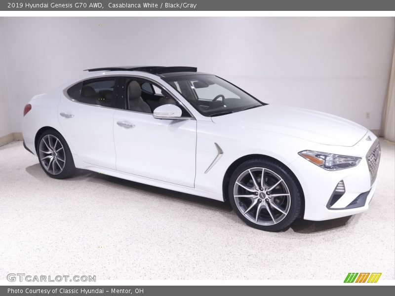  2019 Genesis G70 AWD Casablanca White