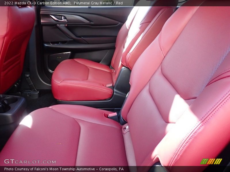 Polymetal Gray Metallic / Red 2022 Mazda CX-9 Carbon Edition AWD