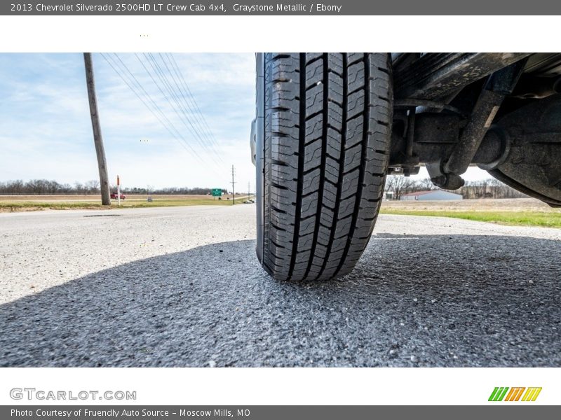 Graystone Metallic / Ebony 2013 Chevrolet Silverado 2500HD LT Crew Cab 4x4