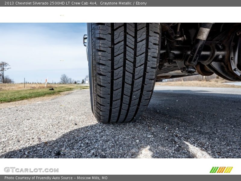 Graystone Metallic / Ebony 2013 Chevrolet Silverado 2500HD LT Crew Cab 4x4