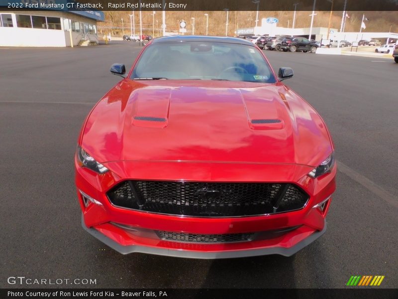  2022 Mustang GT Fastback Rapid Red Metallic